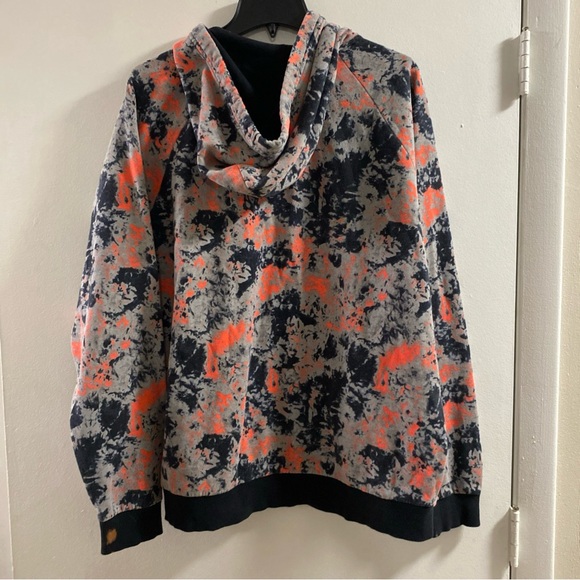 Under Armour Black and Orange Sz L Hoodie - Picture 2 of 7